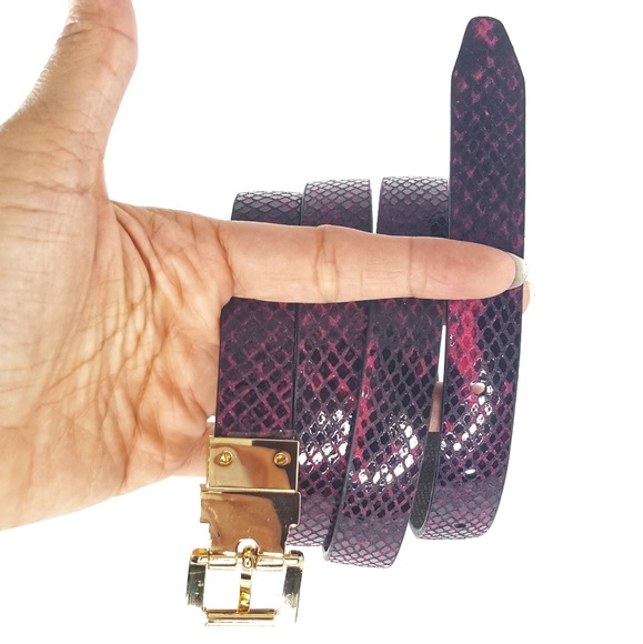 ⬇️ $35 Michael Kors Double Sided Belt MK Logo - Picture 4 of 8